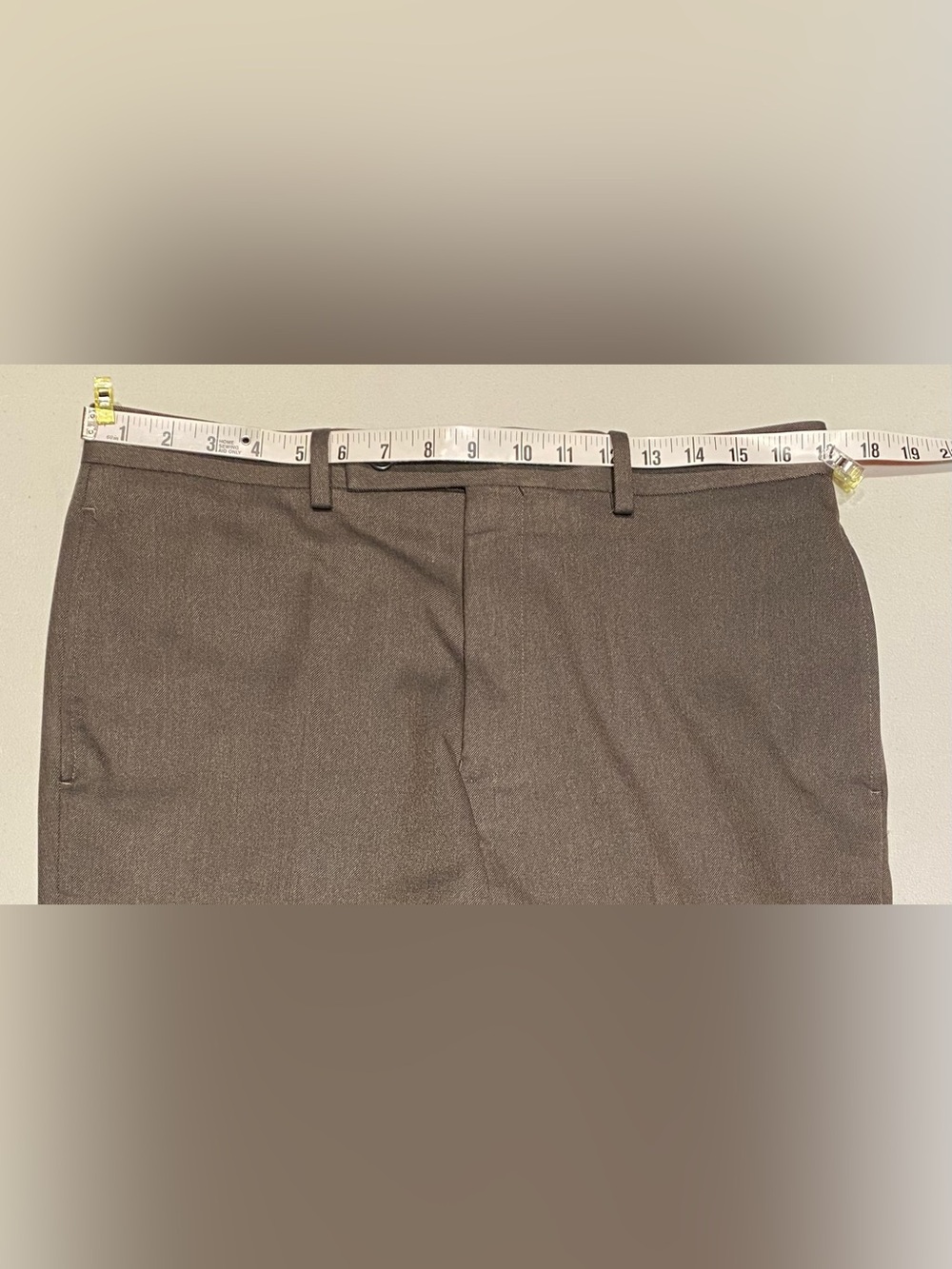 Lauren Ralph Lauren Men's Flat-Front Machine Washable Dress Pants, 33x30 - Picture 7 of 10